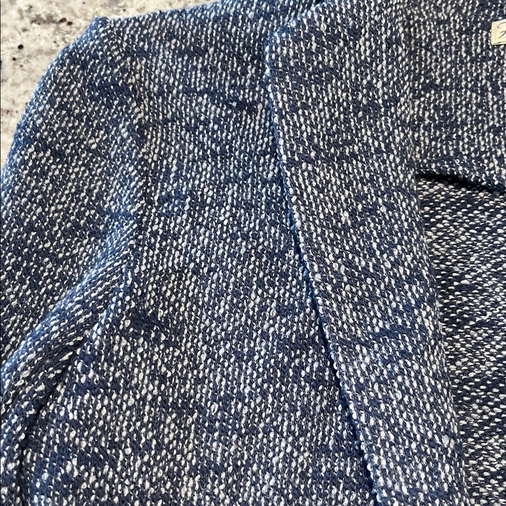 Faherty Navy Knit Blazer - Ladies XS - Picture 5 of 5